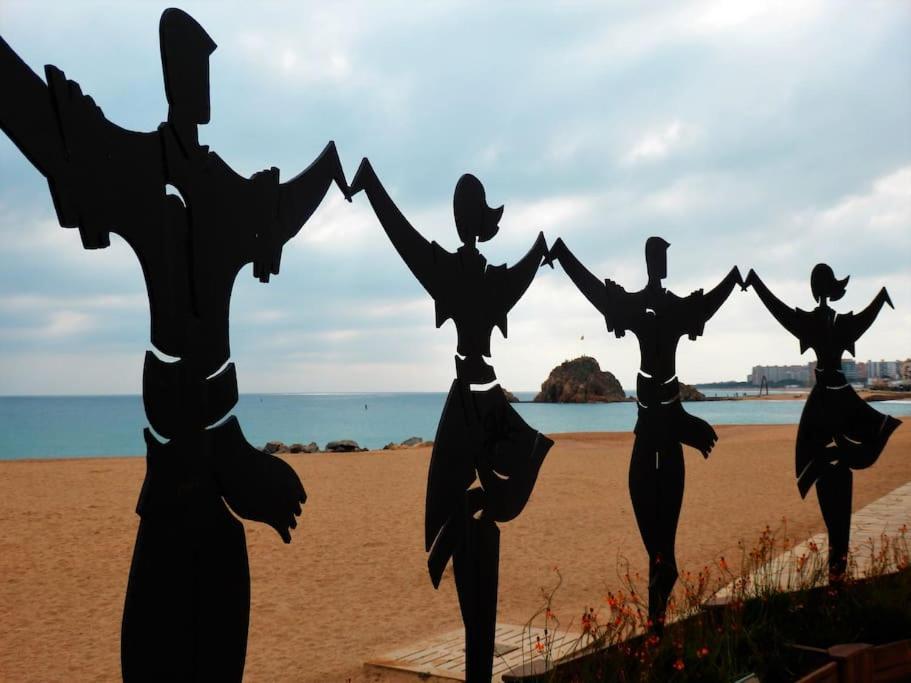Apartamento Blanes Playa Kültér fotó